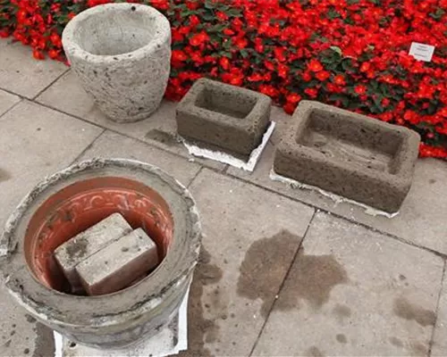 Blumengefäße - Herstellen aus Beton